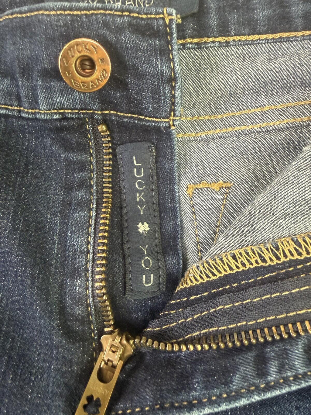 Lucky Brand Sofia Skinny Jeans Womens Size 12/31 Handcrafted Los Angeles