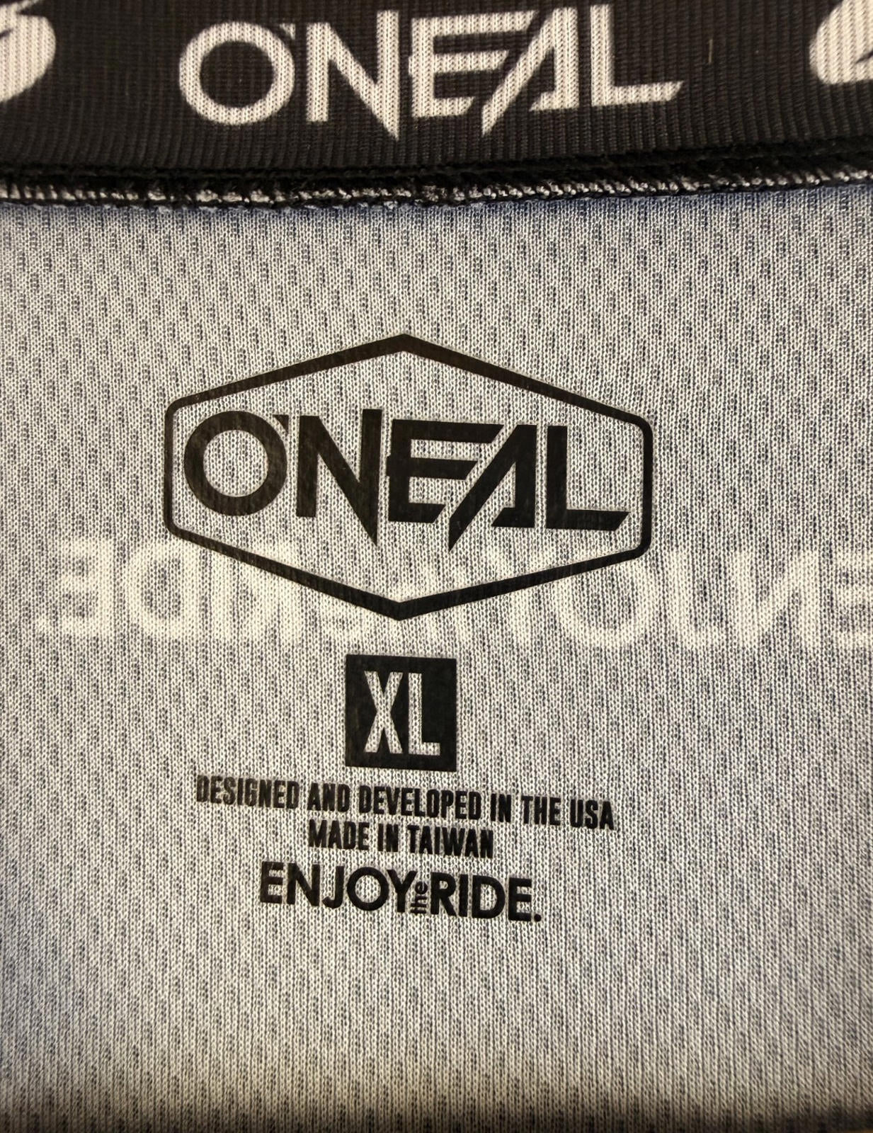 O’Neal Enjoy The Ride Jersey Size Mens XL - Padded Forearms - Graffiti Art