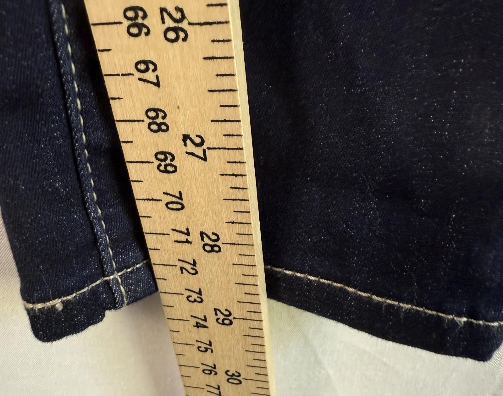Levi's Womens Mid Rise Slimming Skinny Jeans Size 12, 30" Inseam Stretch Red Tab