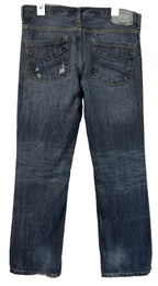 Helix Slim Boot Cut Jeans Mens 32 x 30 Distressed Y2k