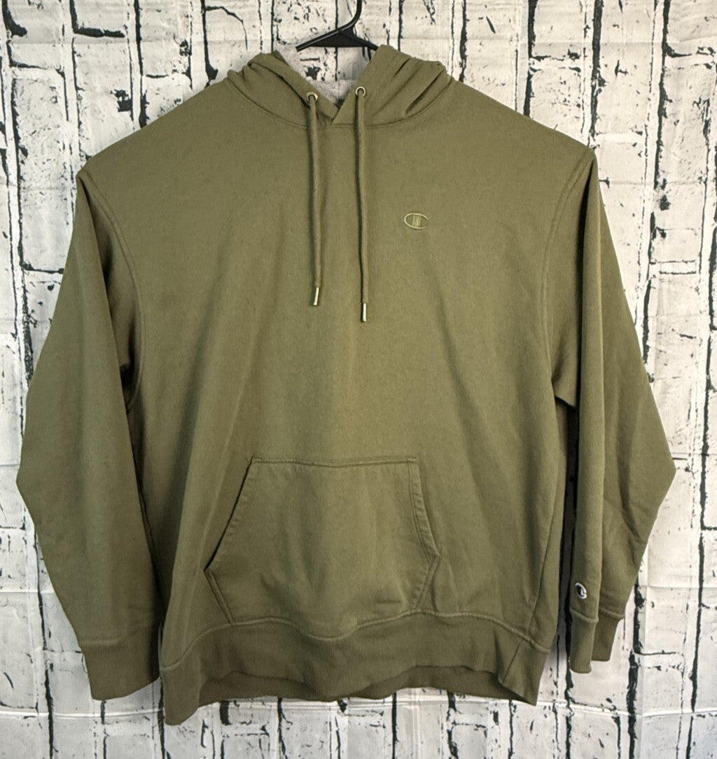 Champion Powerblend Green Hoodie Mens 2XL - Sameday Shipping