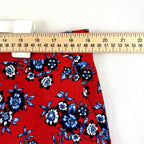 Tommy Hilfiger Womens Classic Stretch Shorts Size 16 Red Flowers