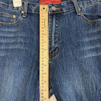Cosmopolitan Jeanswear Womens Size 12 Bootcut Blue Jeans Embroidery Stretch