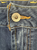 Lucky Brand Dungarees Lola Straight Womens Jeans Size 28 Denim Blue