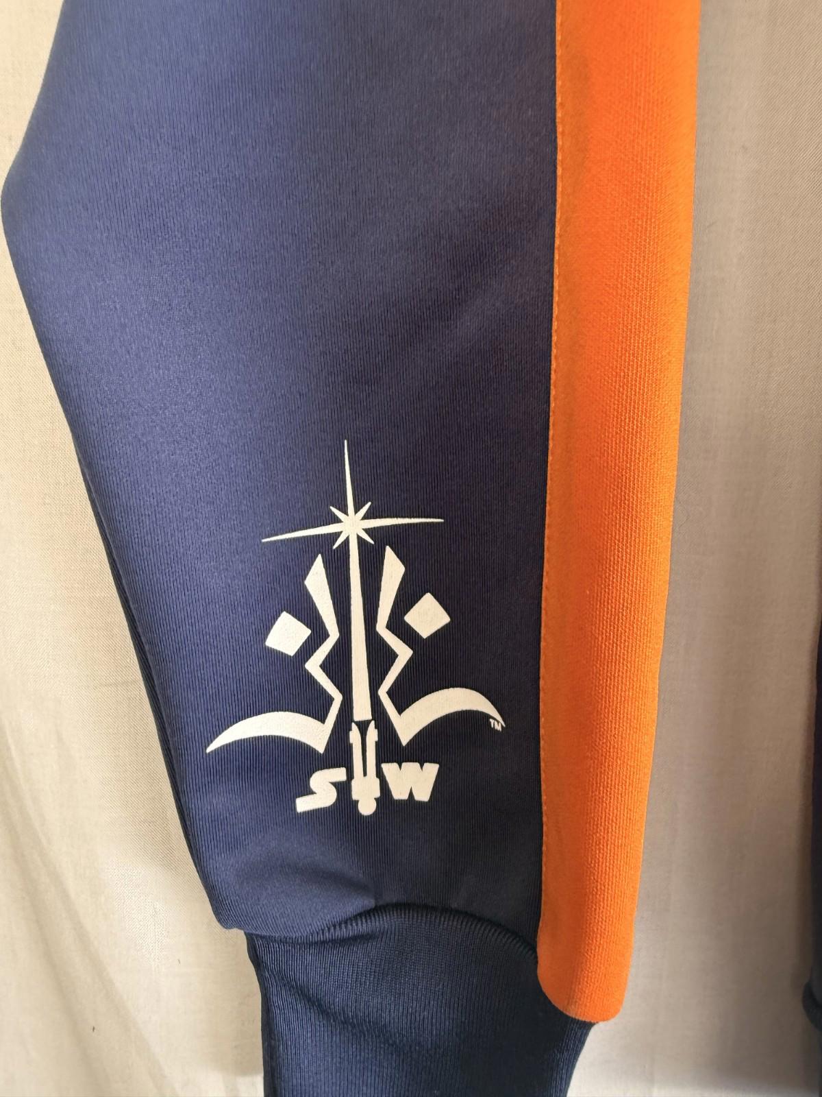 Star Wars Ahsoka Tano Asymmetrical Full Zip Hoodie Blue Sz M Our Universe