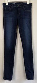 AG Adriano Goldschmied Jeans 27R Womens Blue The Legging Super Skinny Low Rise
