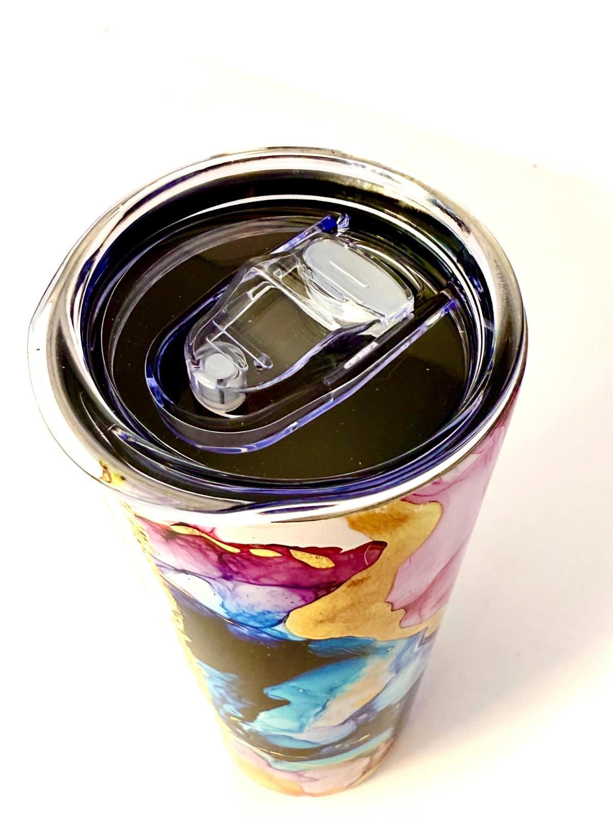 20 oz Teacher Colorful Stainless Steel Tumbler with Lid, Straw
