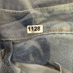 Knox Rose Womens Jeans Size 12 Embroidered Distressed Native Light Wash Stretch