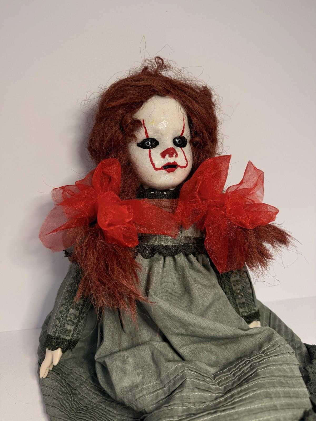 Penny's Promise - OOAK Scary Creepy Doll 18" Hand Painted Horror Haunting Art