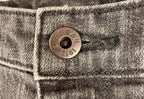 LL Bean Womens Favorite Fit Jeans Size 12 M/T Black Denim Straight Leg