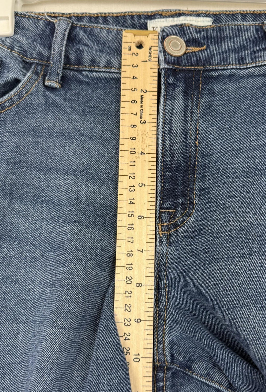 Knox Rose Womens Jeans Size 12 Embroidered Distressed Native Light Wash Stretch