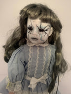 Meet Maribel  - OOAK Scary Creepy Doll 16" Hand Painted Horror Haunting Art
