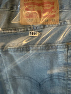 Levis 501 Jeans Mens 33x32 Blue Medium Wash Denim Straight Leg Button Fly