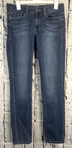 Calvin Klein Jeans Womens 6 Blue Ultimate Skinny Stretch Denim Pants