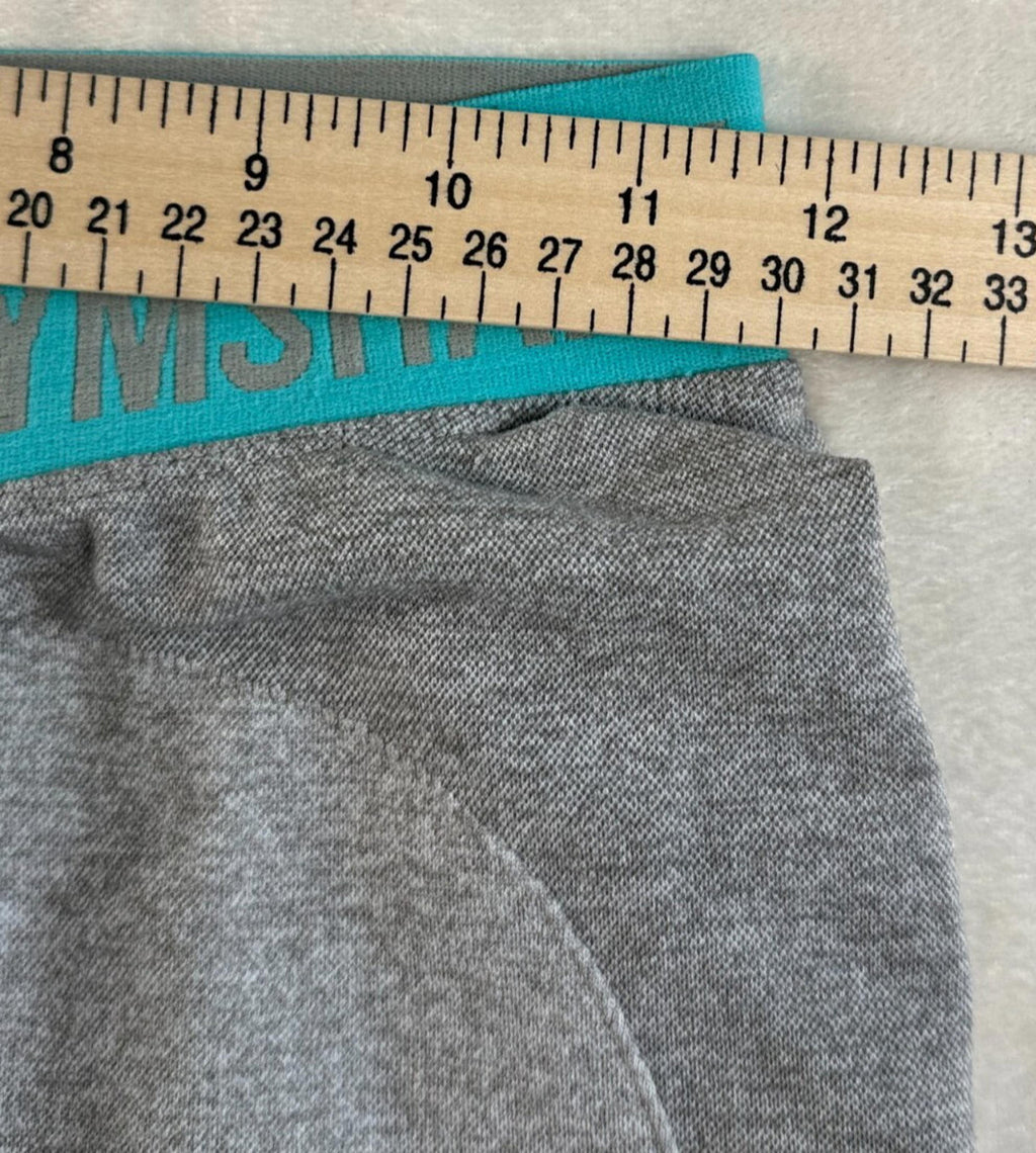 Gymshark Dry Light Gray Athletic Yoga Pants Workout Leggings Womens Small Gym