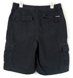 Tony Hawk Mens Size 34 Cargo Shorts Black Cotton Skateboarding Utility