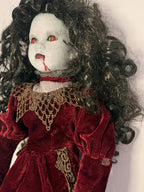 Countess Seraphina - OOAK Scary Creepy Doll 18" Hand Painted Horror Haunting Art