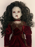 Countess Seraphina - OOAK Scary Creepy Doll 18" Hand Painted Horror Haunting Art