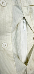 Orvis Open Air Caster Ventilated Long Sleeve Fishing Shirt Mens Size M Cream