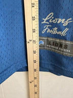 Detroit Lions Half practice/Half on-field Jersey Mens Sz M - NFL
