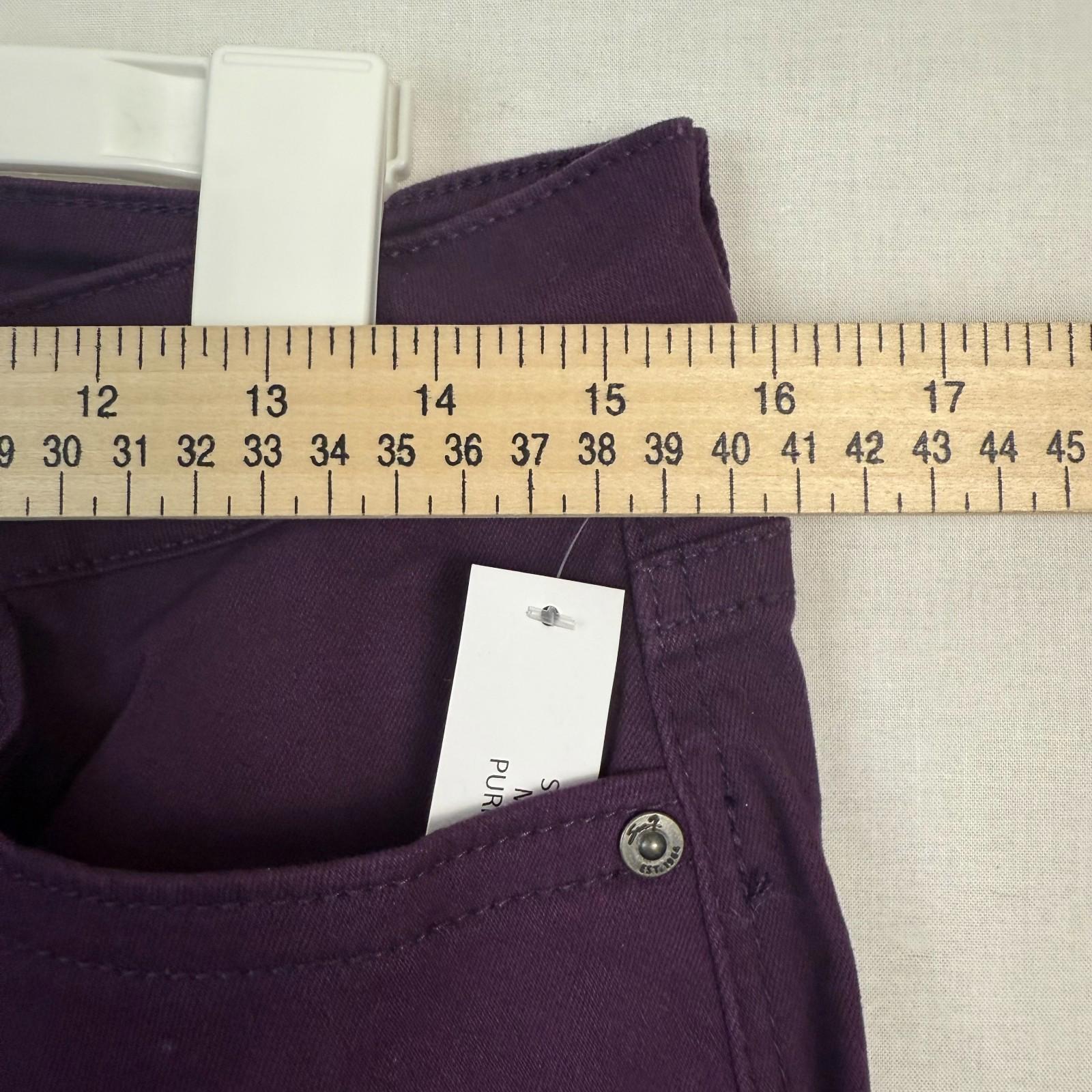 *NWT* Seven 7 “STARLETTE SKINNY”  Womens Jeans Sz 8 Signature Stitch Pockets