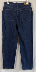 Madewell Baggy Tapered Jeans Womens Size 28 Medium Wash Blue Denim