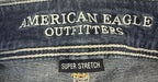 American Eagle Outfitters Women's Kick Boot Jeans Dark Wash Stretch Size 10