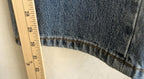 Levis Jeans Mens 38x32 Blue 505 Regular Fit Straight Leg Cotton Denim Casual