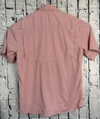 Orvis Open Air Caster Ventilated Short Sleeve Fishing Shirt Mens Sz Medium Red