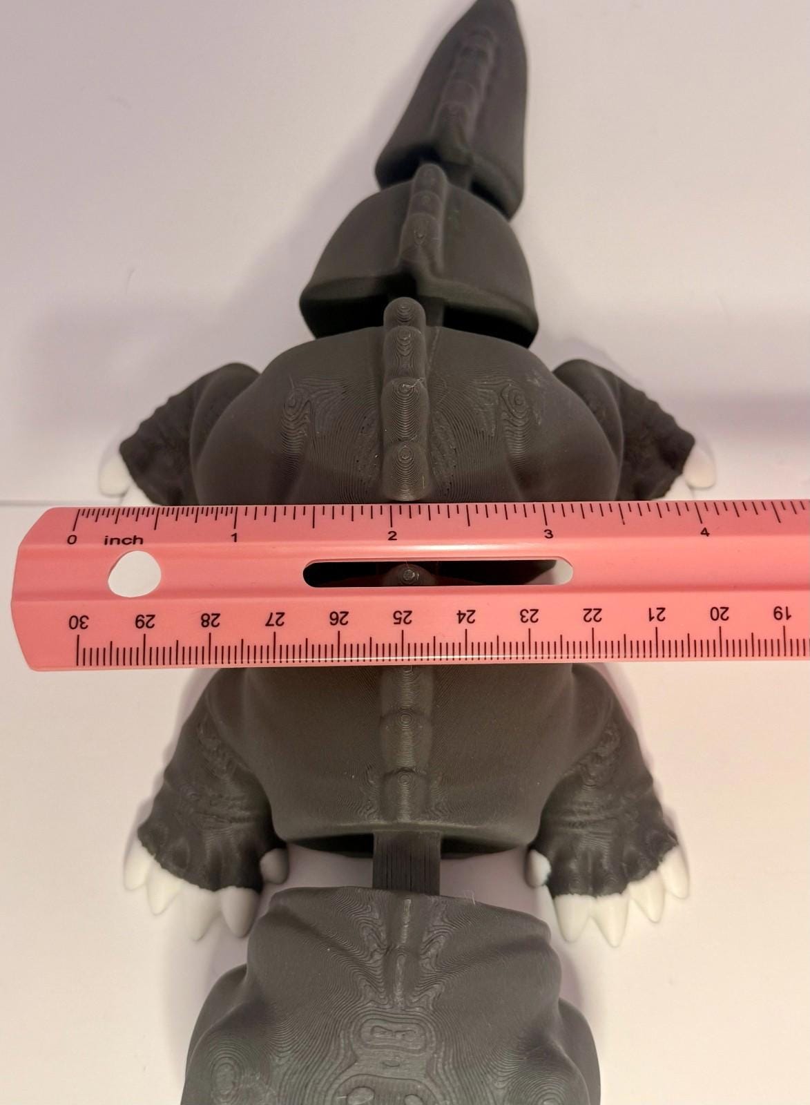 Large 3D Printed Articulated T-Rex – Flexible Toy Figurine - 12 Inches