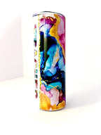 20 oz Teacher Colorful Stainless Steel Tumbler with Lid, Straw