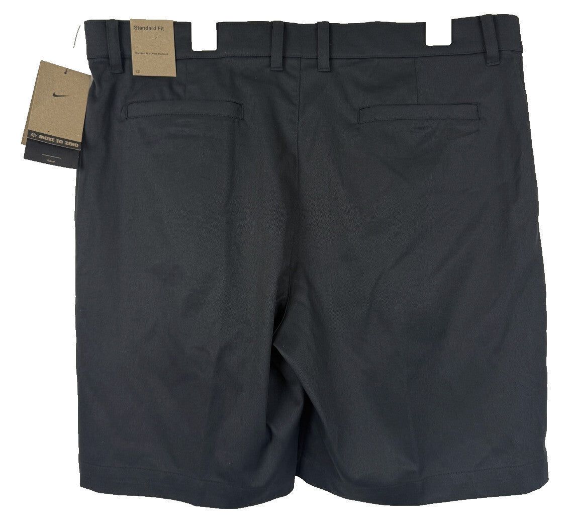 Nike Tour Mens Sz 38 Repel 8" Chino Dri-Fit Golf Shorts Black FD5721-010 NWT