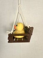 3D Printed Porch Swing Rearview Mirror Hanger for our Couple Ducks
