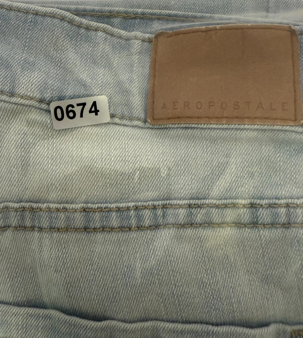 Aeropostale The Norma Jean Womens Sz 2 Light Wash