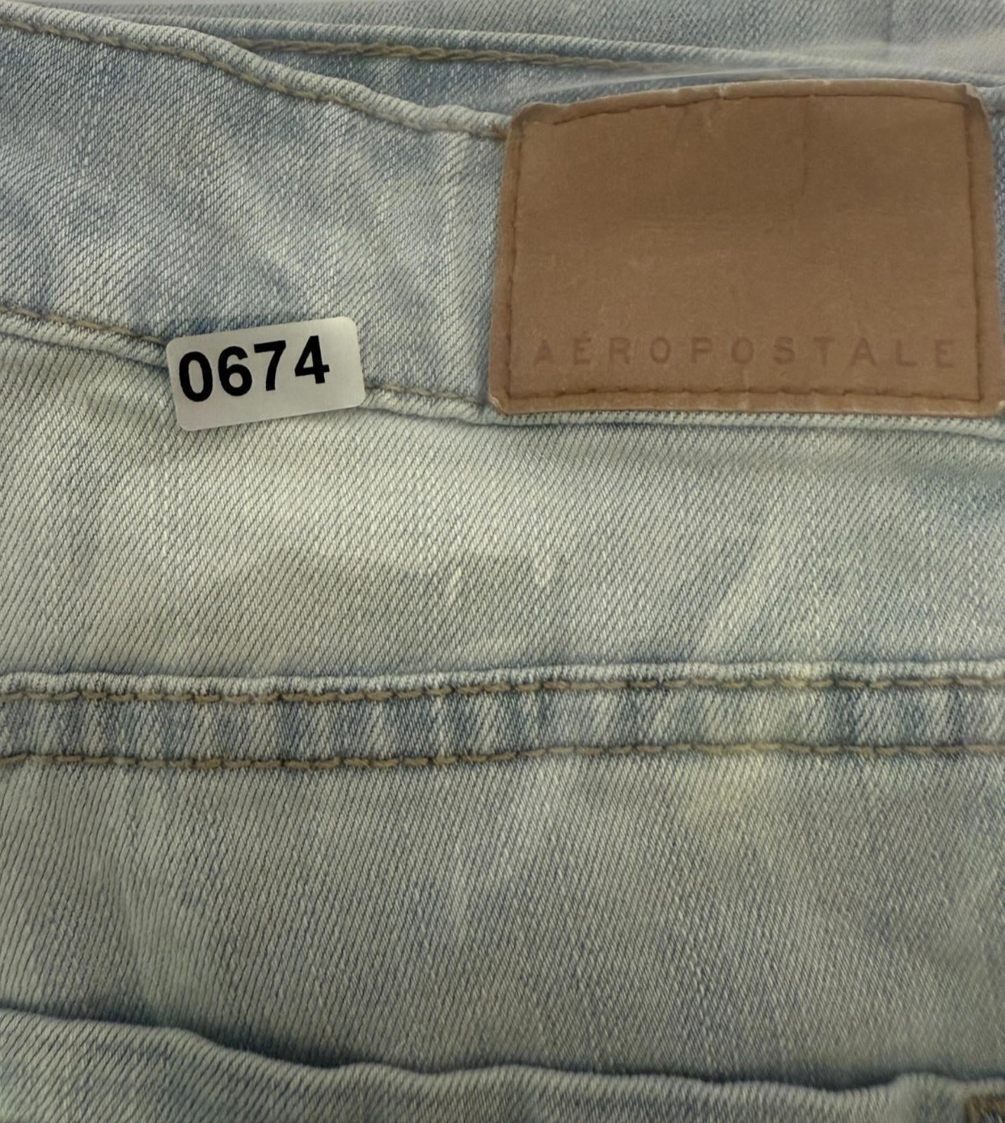Aeropostale The Norma Jean Womens Sz 2 Light Wash