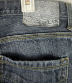 Helix Slim Boot Cut Jeans Mens 32 x 30 Distressed Y2k