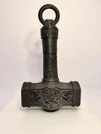 3D Printed Mjolnir- Black - PLA