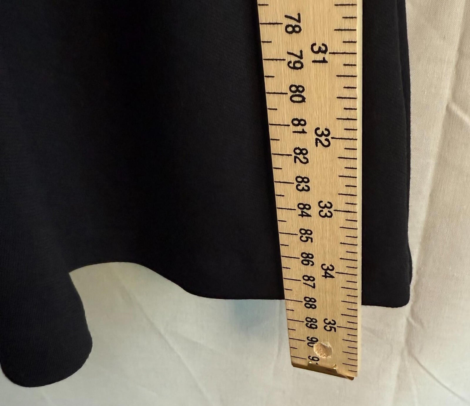 Michael Kors Black Front Zip-Up Princess Seam Fit & Flare Womens Dress Sz. 4
