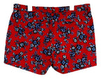 Tommy Hilfiger Womens Classic Stretch Shorts Size 16 Red Flowers