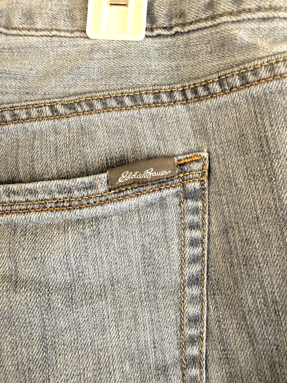 Vintage Eddie Bauer Jeans Flannel-Lined Boyfriend Relaxed Stretch Women's Size 8
