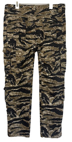 Matchstick Pants Mens 36x32 XXL Camo Cargo Cotton Utility Multi Pocket Military