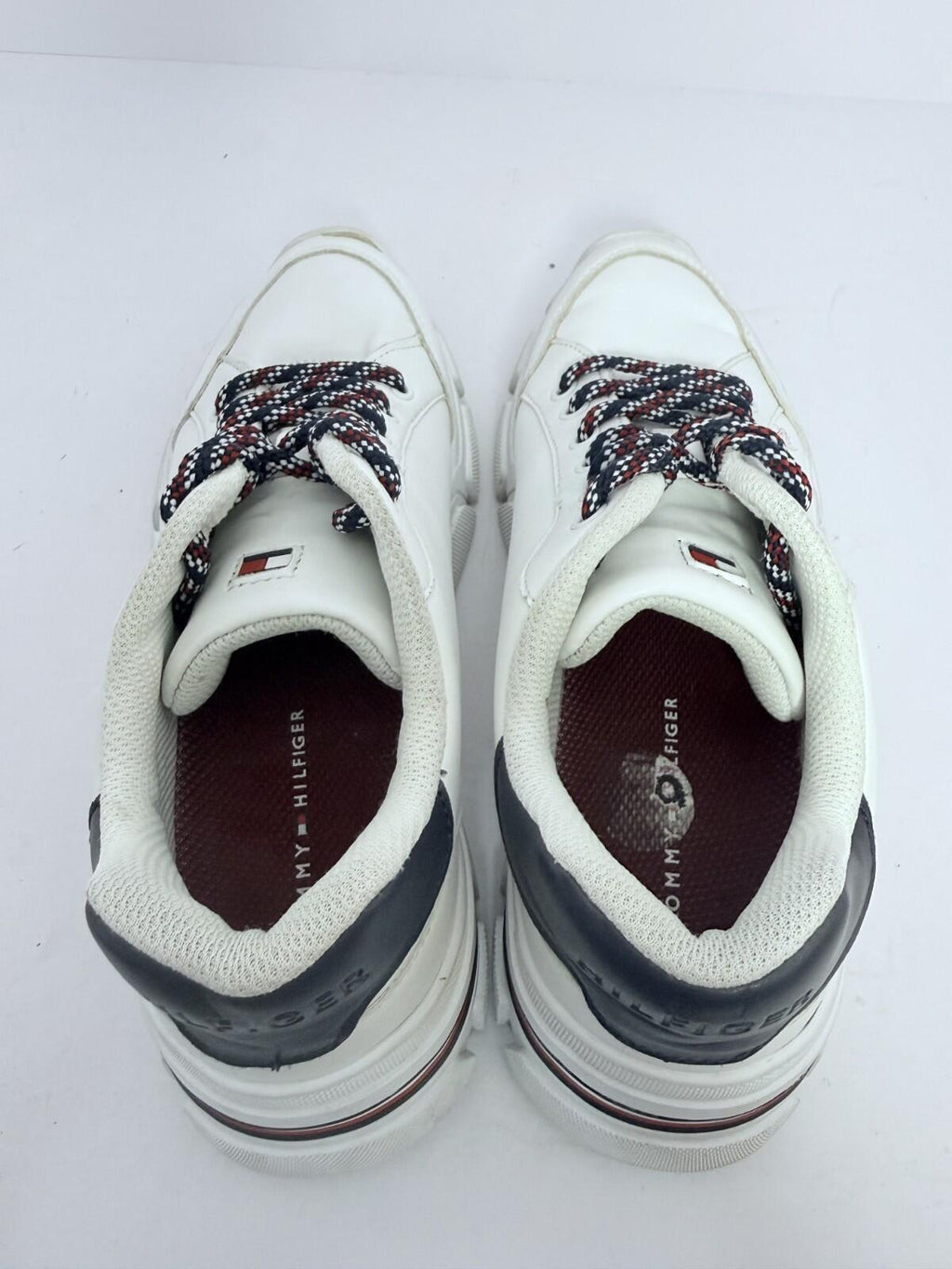 Tommy Hilfiger Women’s Size 6.5 Shoes Sneakers Red White Blue