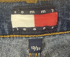 Vintage TOMMY HILFIGER Womens Sz 13 Jeans Low Rise Bootcut Stretch