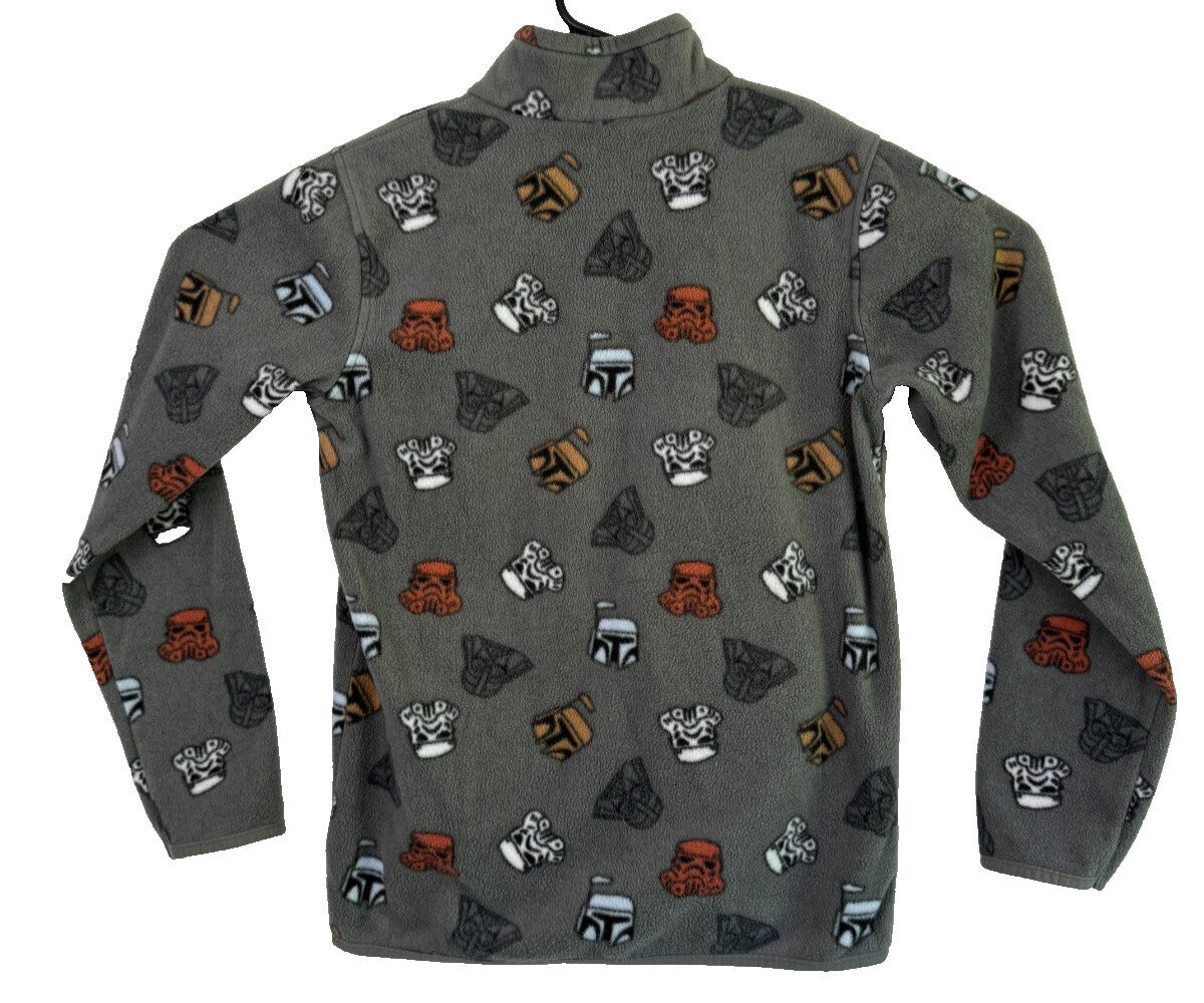 Star Wars Youth Fleece Full Zip Sweater Sz XXL - Super Soft