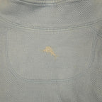 Tommy Bahama Sweater Womens L Long Sleeve Pullover 1/4 Zip Casual Light Blue