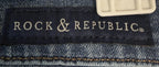 Rock And Republic Jeans Womens Size 10 With Cuffed Zipper Ankle
