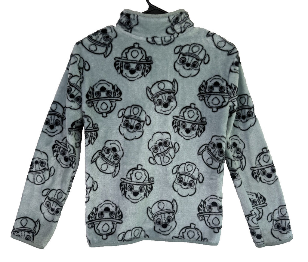 Paw Patrol Boys Full Zip Fleece Sweater Sz 10-12 - Super Soft and Cozy