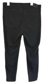 Madewell Black 10" High Rise Skinny Womens 32P Short Stretch Jeans