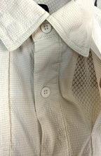 Orvis Open Air Caster Ventilated Short Sleeve Fishing Shirt Mens Sz Medium Cream