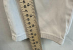 MICHAEL KORS Womens White Izzy Skinny Jeans - Size  Golden Logo